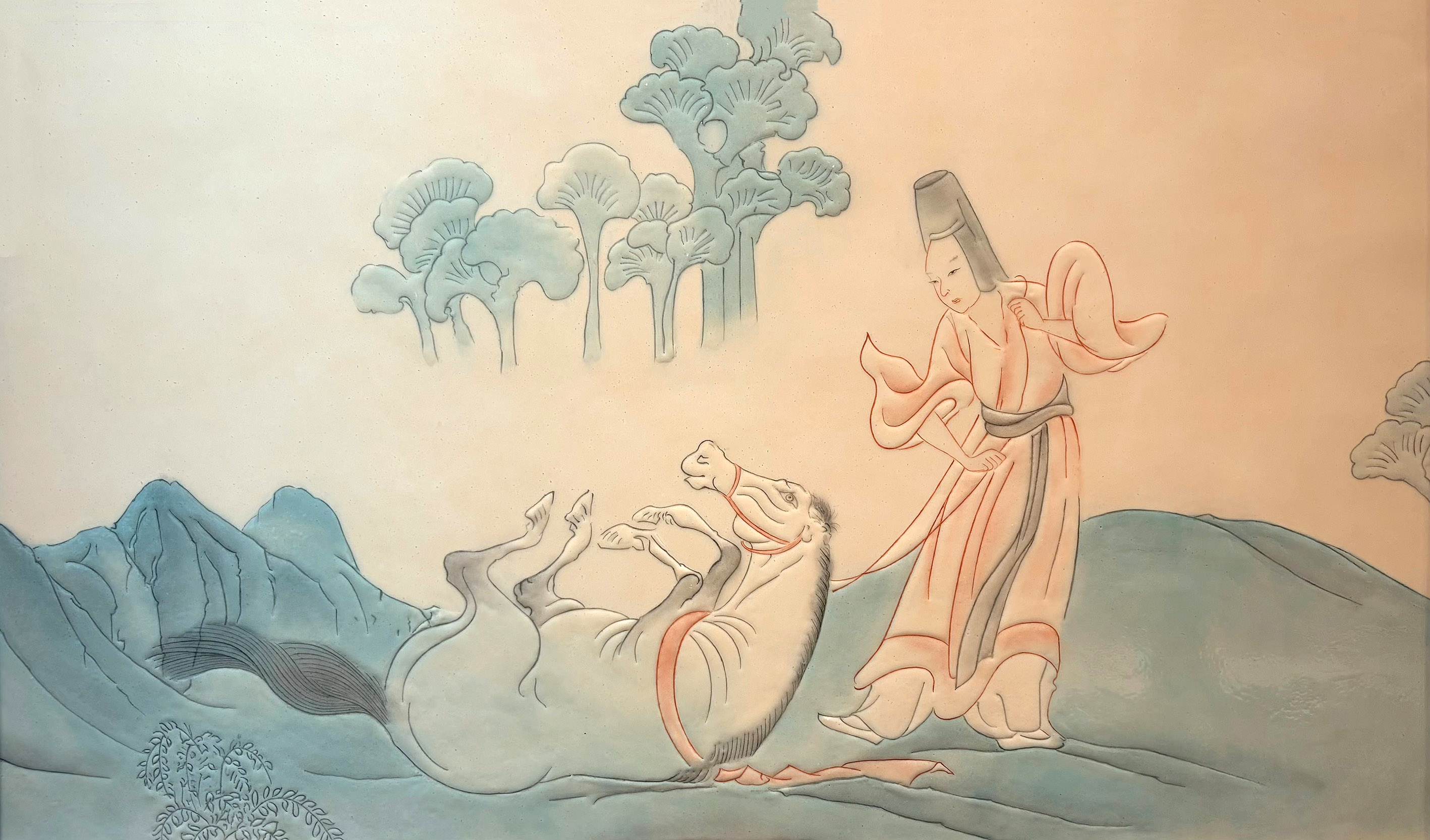洛神赋图局部