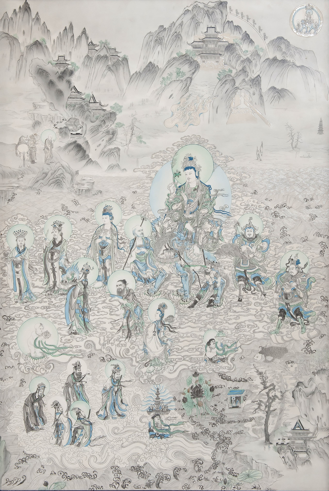 文殊经变图