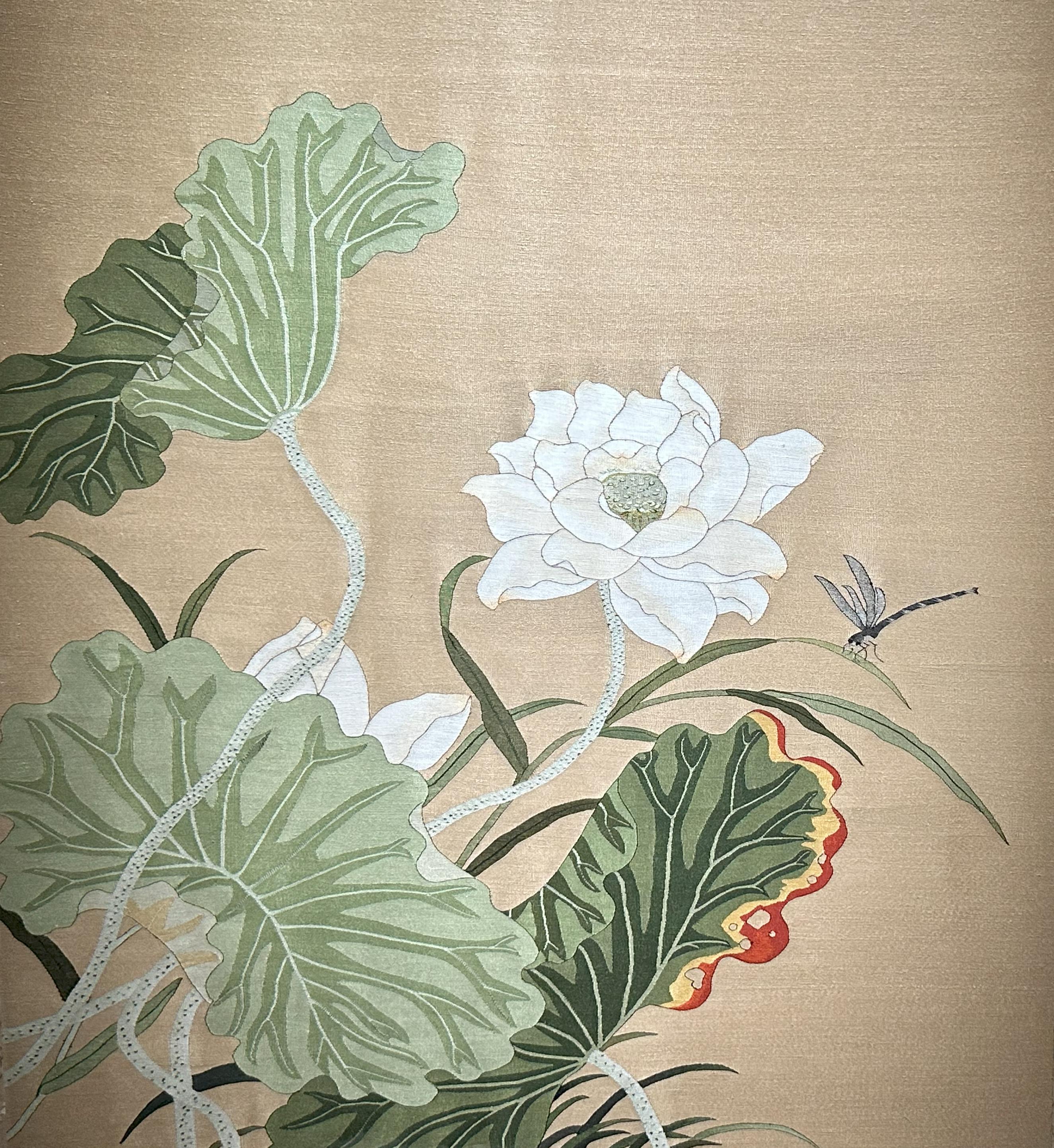 翠雨秋荷