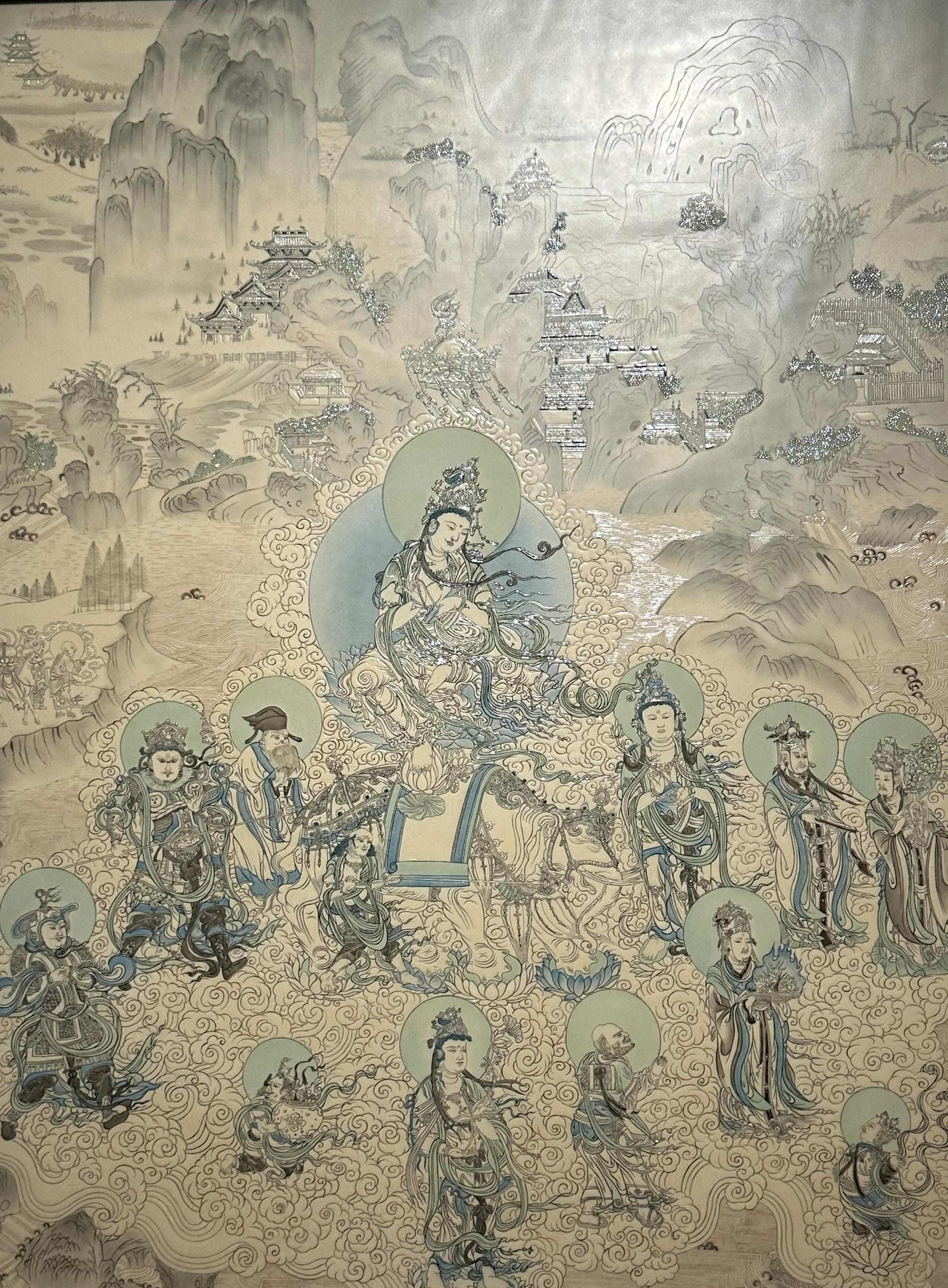 普贤菩萨经变图(已结缘)