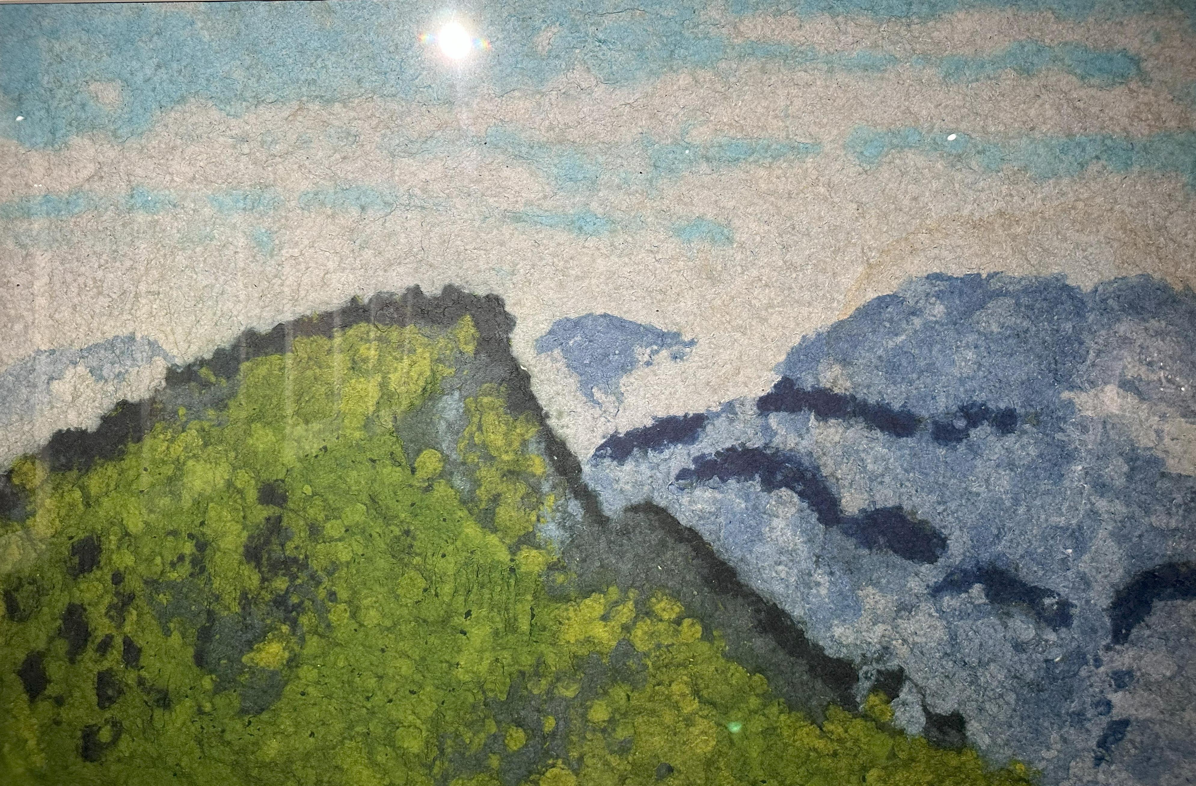 雨后峨眉山
