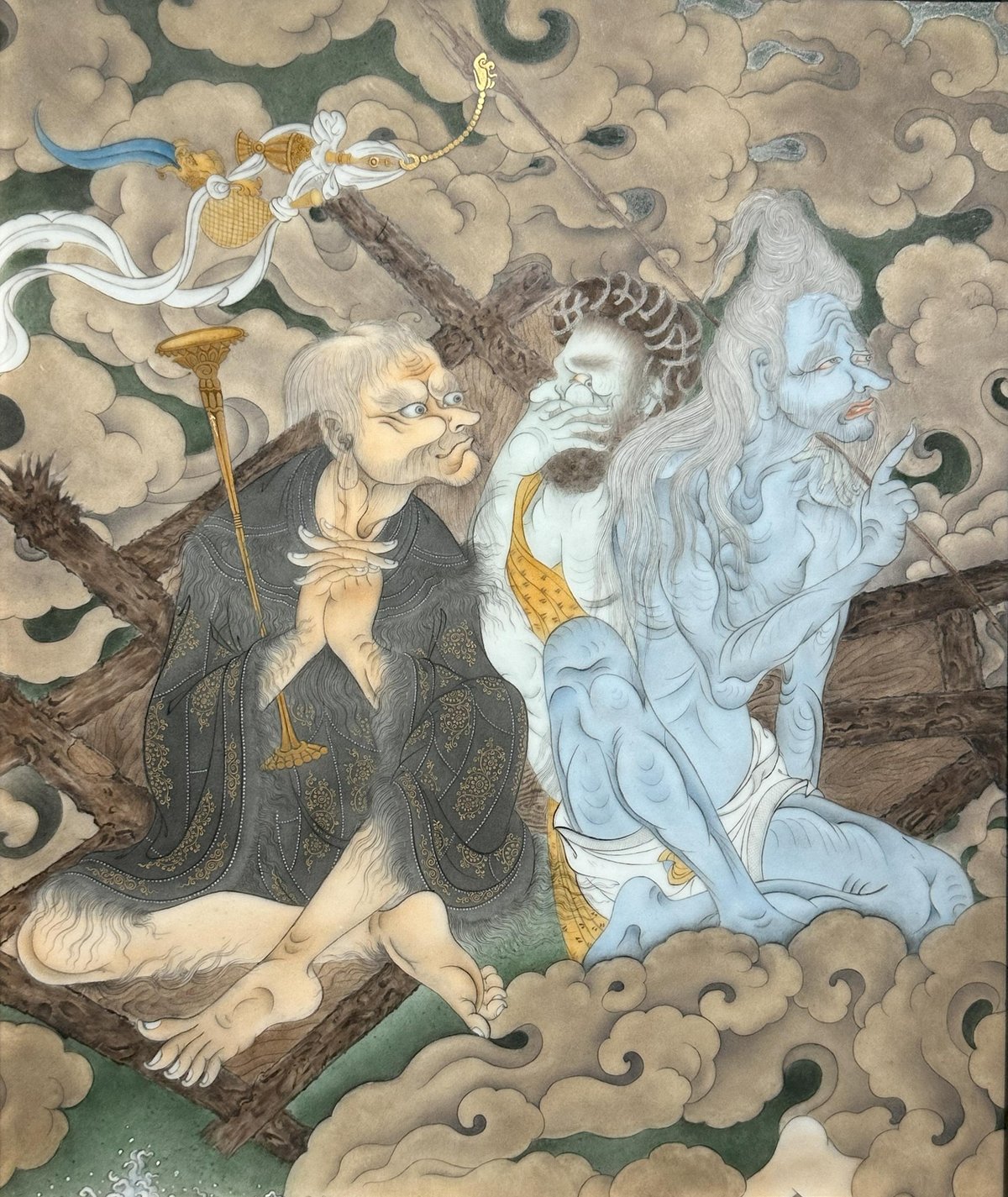 扎什伦布寺
壁画局部
