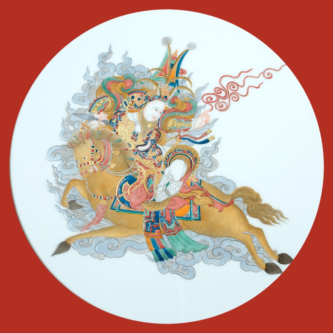 格萨尔王与三十大将11-阿库·晁同嘉波