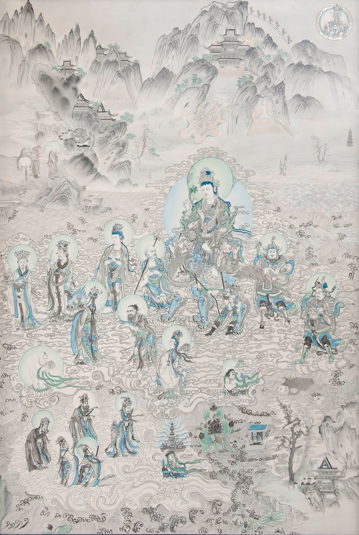 文殊经变图