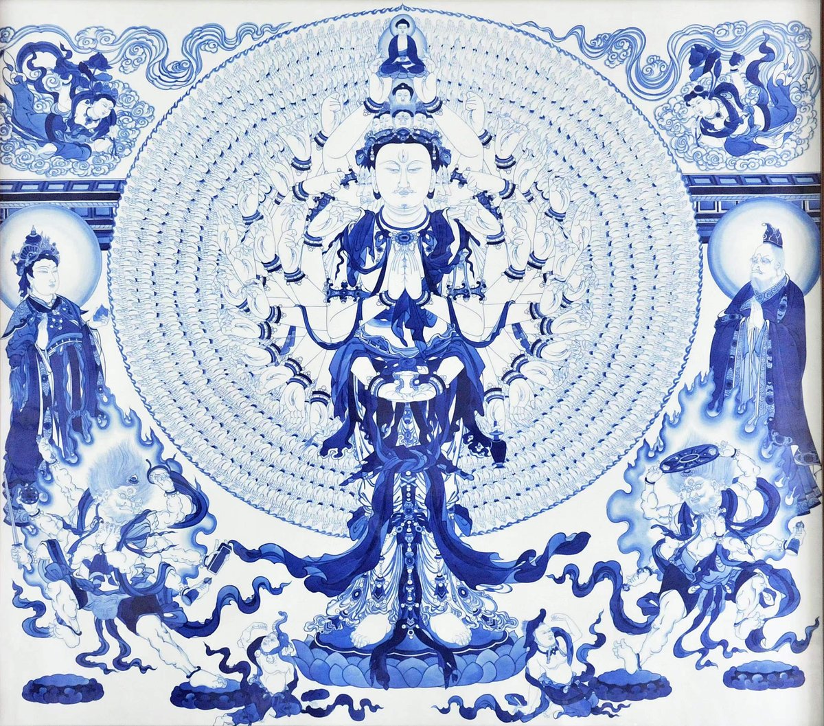 敦煌千手千眼观音
