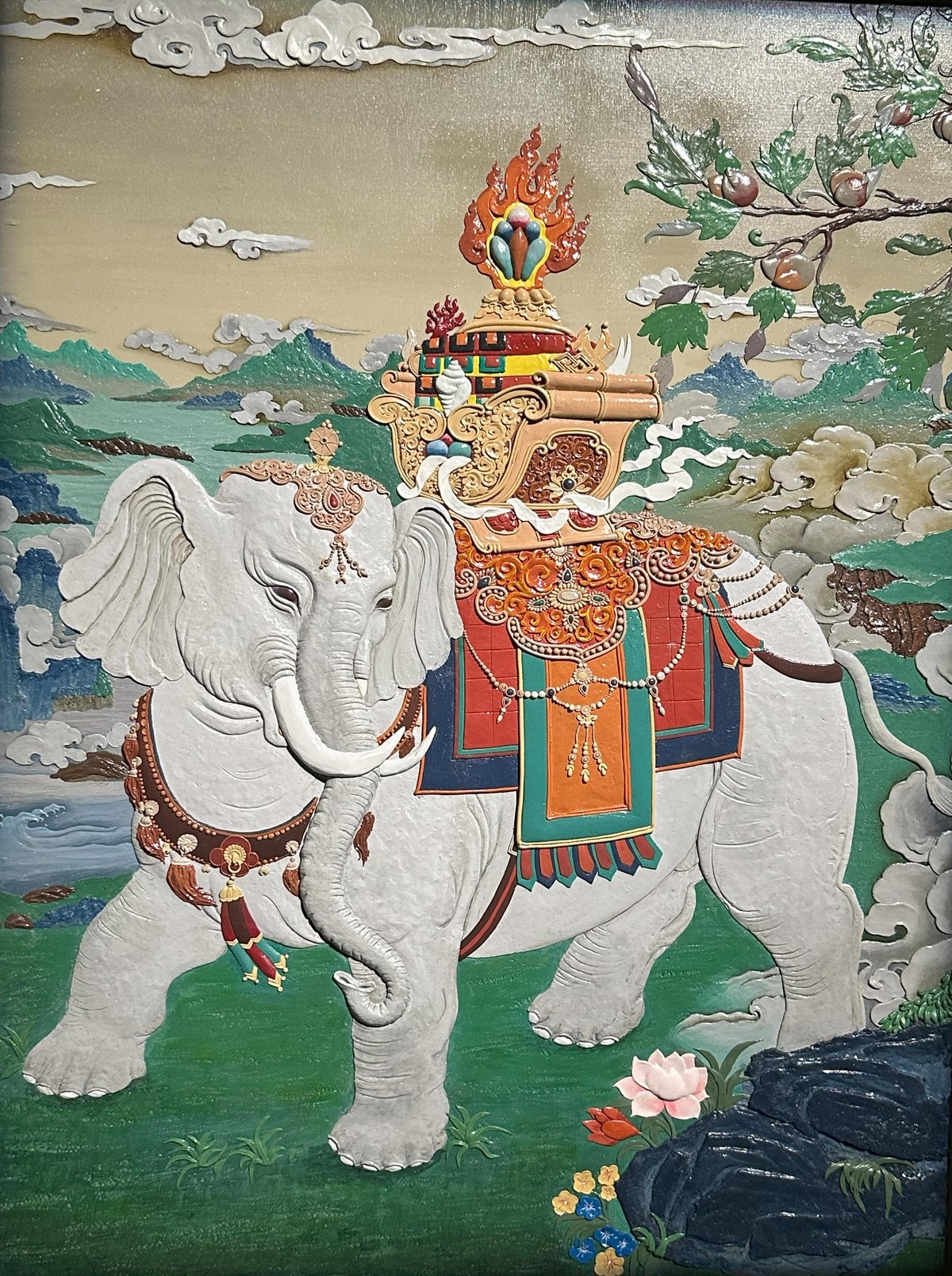 吉祥白象