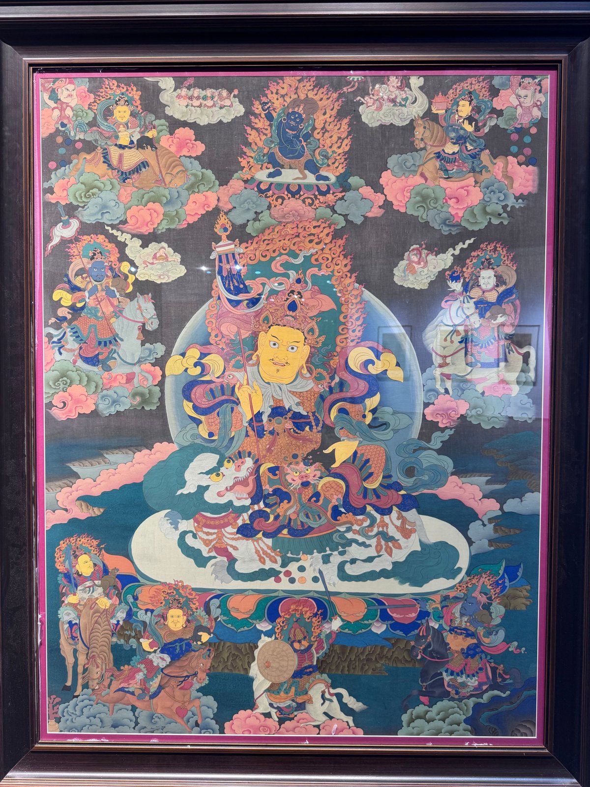 财宝天王和八骏财神