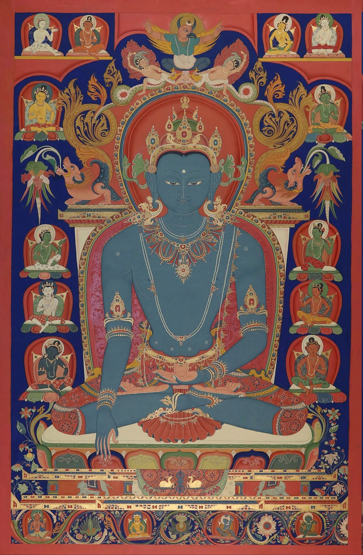 五方佛之不动如来